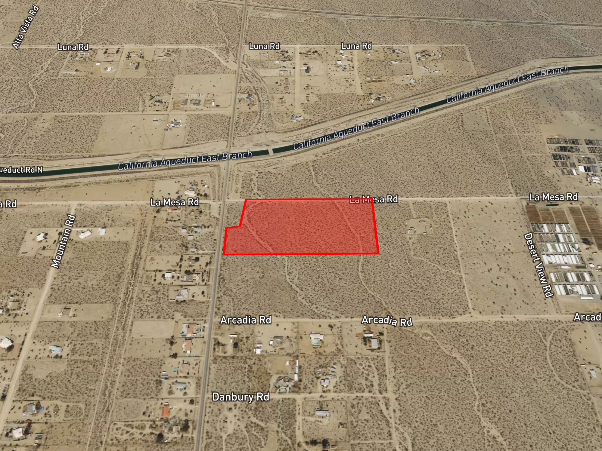 18.37-Acre Property in Pinon Hills, CA Subdivide